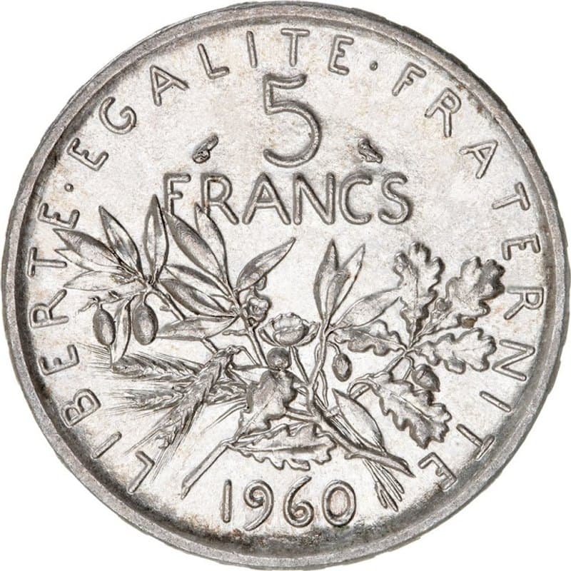 5 Francs Semeuse (1959-1969)